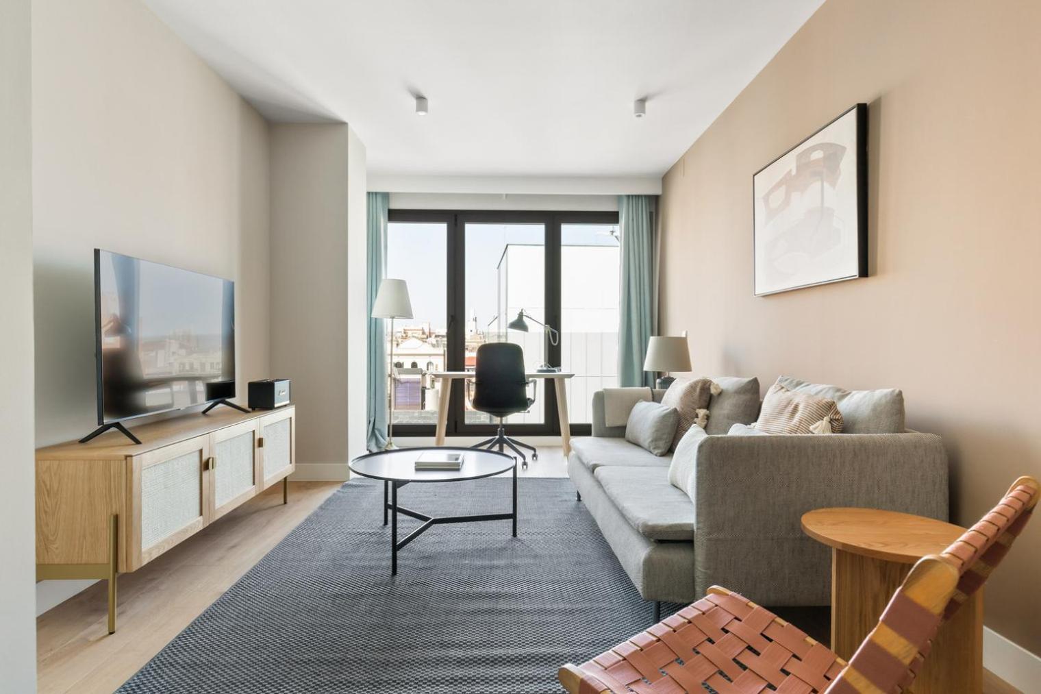 Blueground El Camp D Grassot I Gracia N Pool Bcn-21 Appartement *